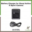 Battery Charger for XiaoMi Xiaoyi Action Yi Sport Camera